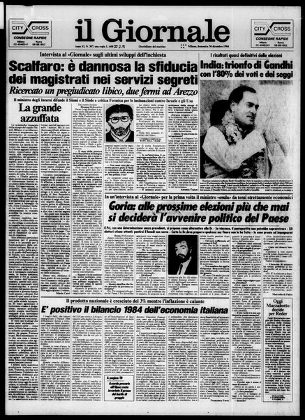 Il giornale : quotidiano del mattino